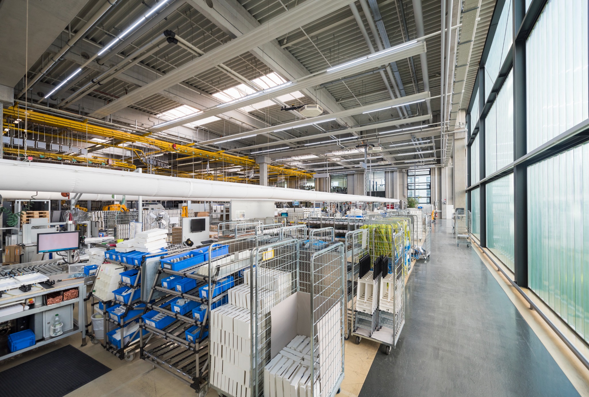 Commercial facility with life-safety systems